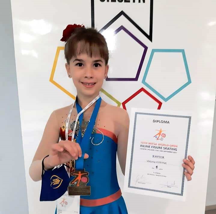 Житомирянка Вікторія Гирина здобула перемогу в Кубку Світу з фігурного катання на інлайн роликових ковзанах