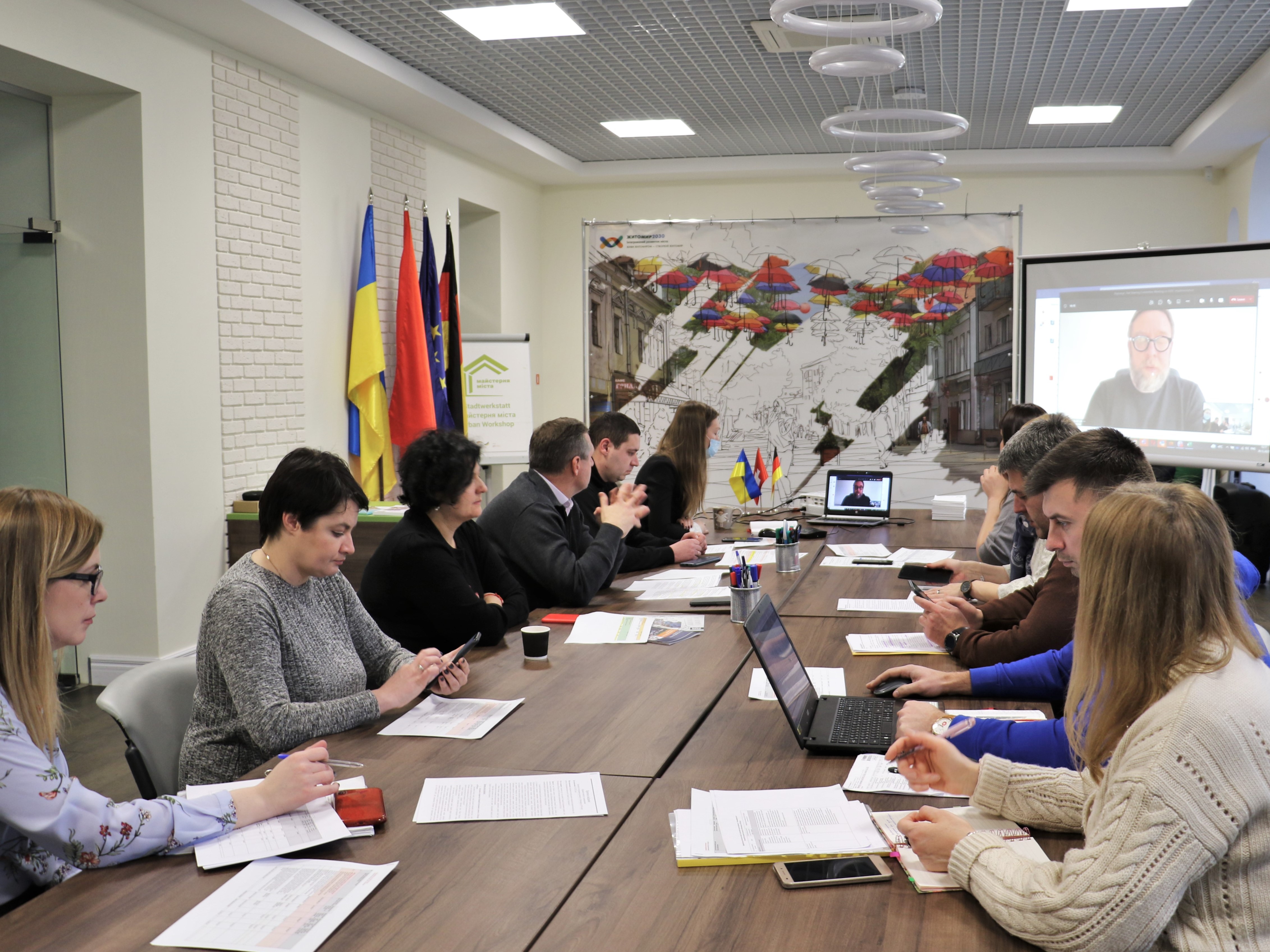 В Житомирі відбулось третє засідання керівного комітету з впровадження Концепції інтегрованого розвитку Житомира до 2030 року