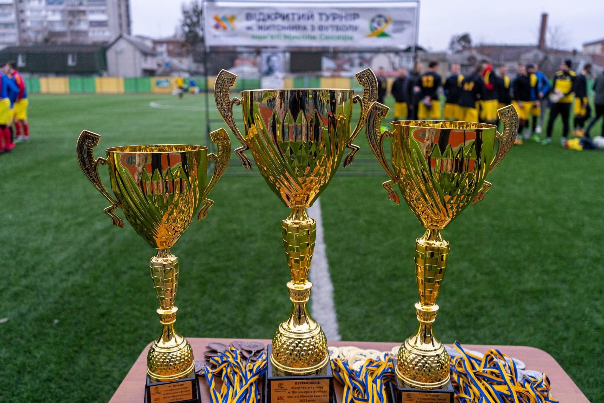 19 березня відбулися заключні матчі Відкритого Кубку міста Житомира з футболу пам’яті Миколи Сюсюри