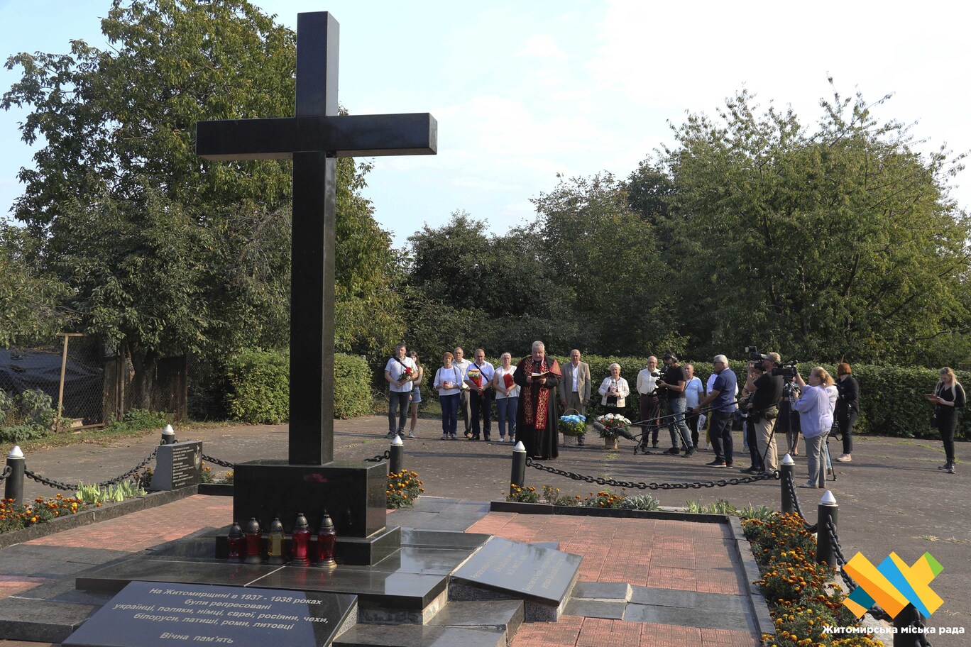 В Житомирі вшанували пам'ять жертв політичних репресій у XX столітті