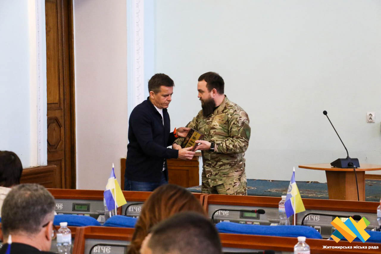   «За майбутню Перемогу України»: третя штурмова  подякувала Житомиру за допомогу